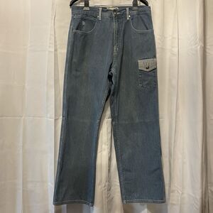 VINTAGE State Property 32x30.5 Baggy Jeans Short Length Long Shorts Heavy Weight